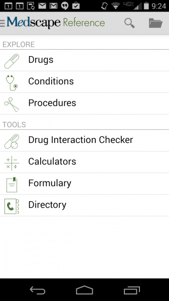 Medscape Android