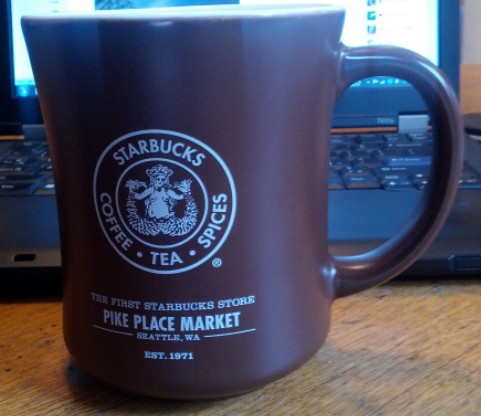 Pike Place Market Starbucks Coffee Mug