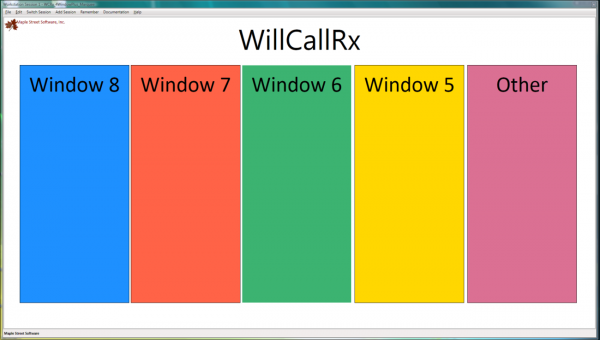 WillCall Rx Attendant Screen