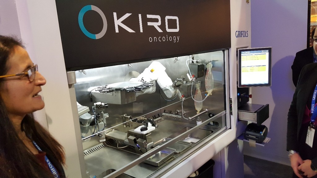 Kiro Oncology robot from Grifols
